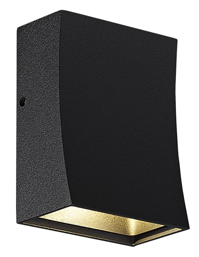 [3429040] IPSO wl 90mm 3,2Watt COB LED 3000K IP65 zwart