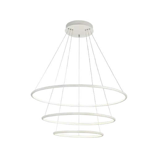 [3435016] ANNU LED pend. 3 ringen 99W SMD LED 3000K dimbaar ø800+600+400mm wit