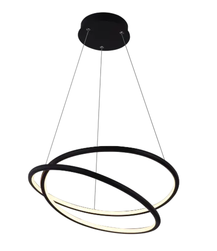 [3435022] BOA LED Pendel 47W SMD LED 3000K dimbaar ø525mm zwart