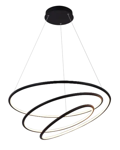 [3435023] BOA LED Pendel 88W SMD 3000K dimbaar ø730mm zwart