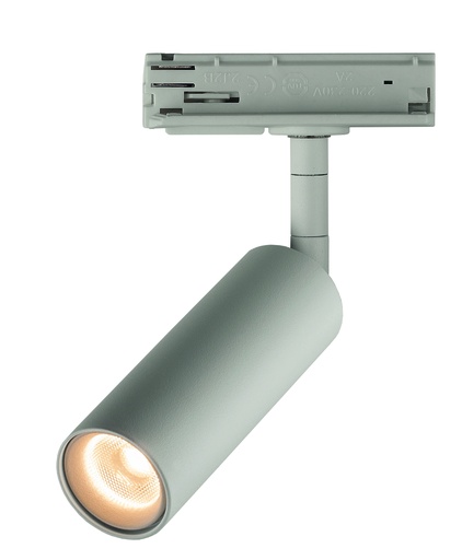[TR0150W] LOPAL 1L 4,5W monofase track spot wit