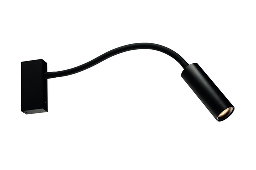 [4014364] LOPAL 1L 4,5W LED wand licht / leeslamp met schakelaar zwart