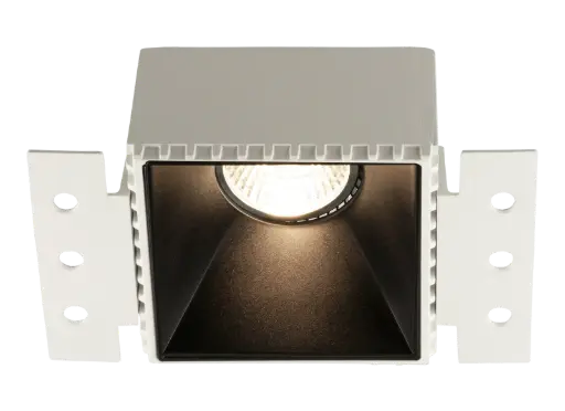 [3426211] CASSO Square Trimless inbouwspot deep design GU10 excl zwart
