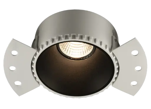 [3426221] CASSO Round Trimless inbouwspot deep design GU10 excl zwart