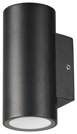 [3434050] TENGU Wandlicht 2x3W 3000K IP65 zwart
