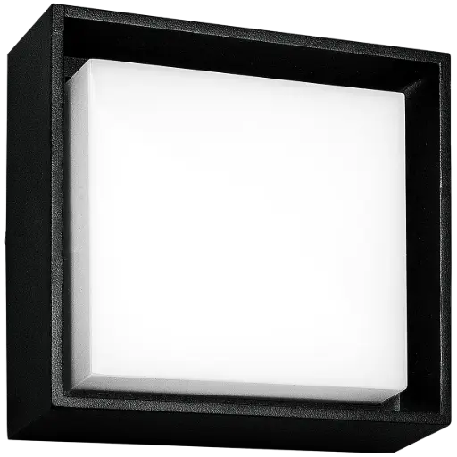 [3434060] LIBRA plafond lamp 10W 3000K IP54 zwart