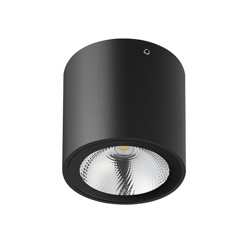 [3434070] ZAZOU plafond lamp 1x6W 3000K IP54 zwart