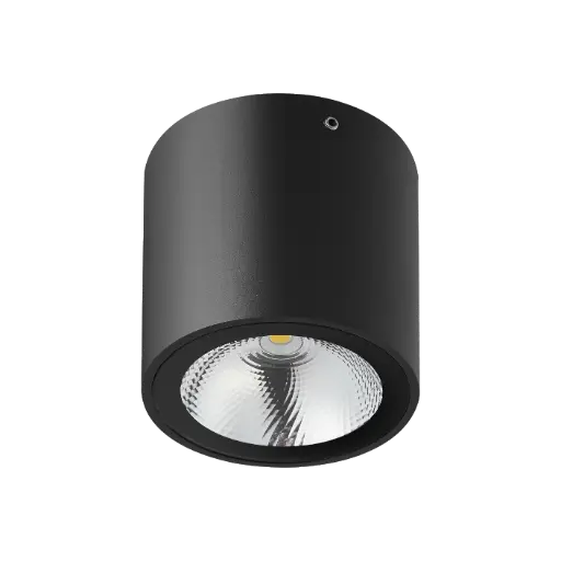 [3434070] ZAZOU plafond lamp 1x6W 3000K IP54 zwart