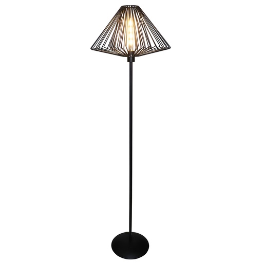 [3403566] DAXOS 1x E27 vloerlamp zwart