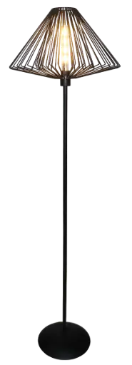 [3403566] DAXOS 1x E27 vloerlamp zwart