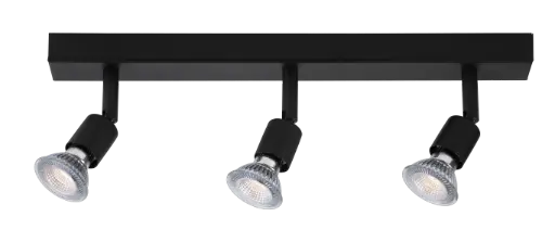 [3402243] RUNE 3L GU10 LED 4,3W dim incl. noir