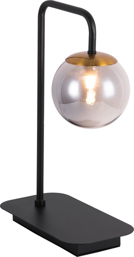 [3416261] TSURU tafellamp 1x G9 LED incl. mat zwart/brons