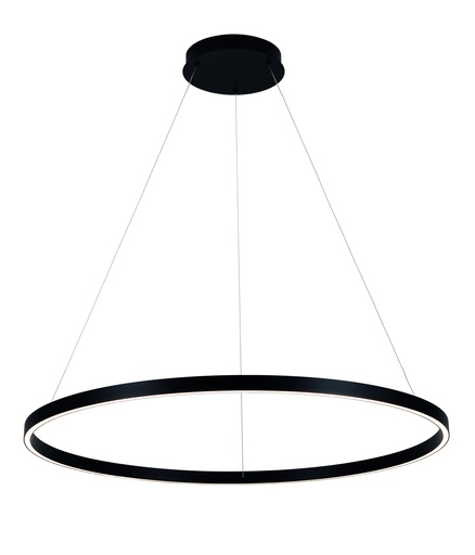 [3435043] GURI LED pendel ø90cm 76W 3000K zwart dimbaar