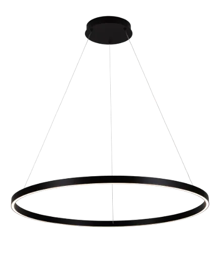 [3435043] GURI LED pendel ø90cm 76W 3000K zwart dimbaar