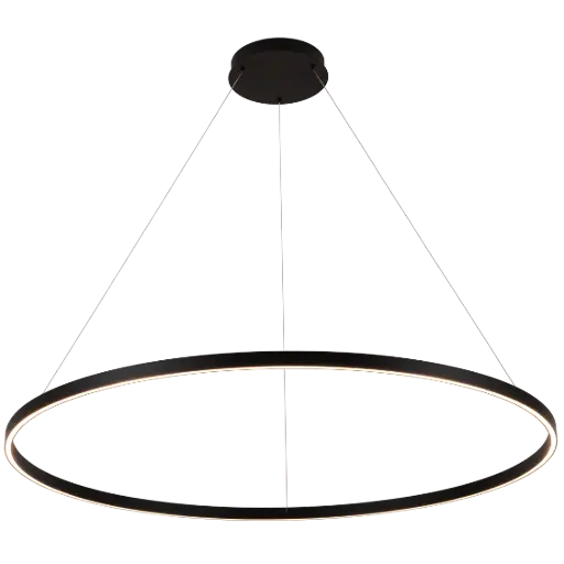 [3435044] GURI LED pendel ø120cm 90W 3000K zwart dimbaar