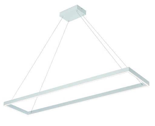 [3435057] GURI LED pendel 30x120cm 53W 3000K wit dimbaar