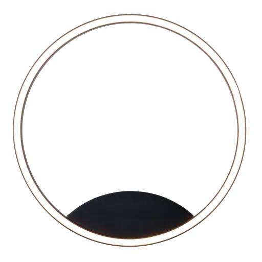 [3435067] ORSO LED plafondlicht 25W 3000K zwart dimbaar