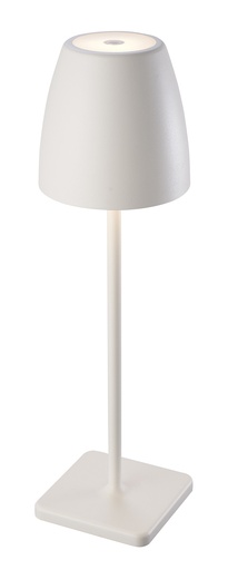 [3429073] INA 2Watt IP54 draagbare en oplaadbare tafellamp wit