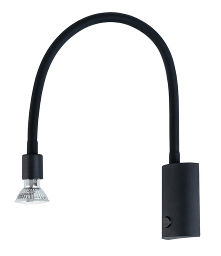 [3402246] RUNE FLEX 1XGU10 LED 4,3W incl zwart