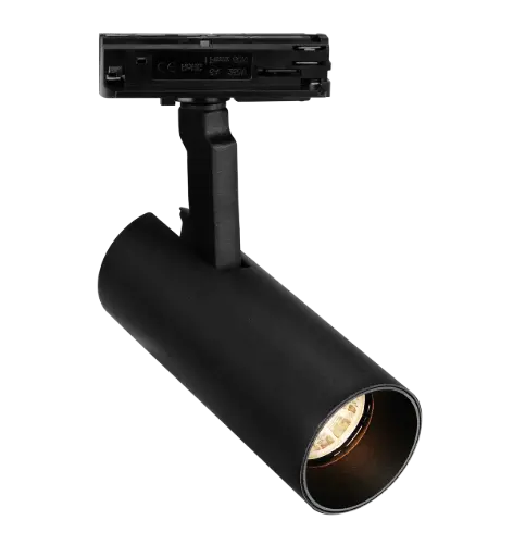 [TR0142B] XANDAR 10W 2700K 36° monofase trackspot noir