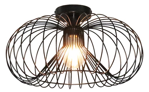[3403584] JULIA 1x E27 plafondlamp Ø44cm zwart
