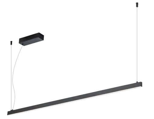 [3435080] GURI LED pendel 38W 3000K 1200mm zwart dimbaar (3m kabel incl)