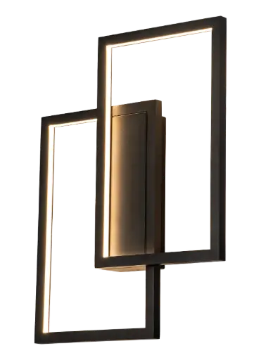 [3435101] NORI LED 42W 3000K zwart 435x335x60 dimbaar