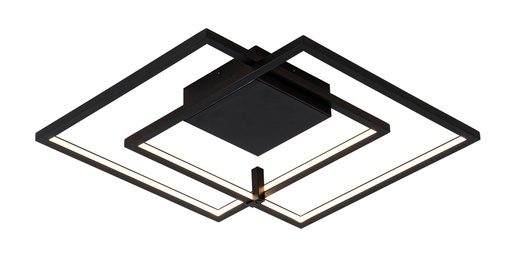 [3435102] NORI LED 42W 3000K zwart 540x480x60 dimbaar