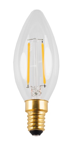 [8204201] E14 LED Kaars C35 2W Helder 2700K Dimbaar