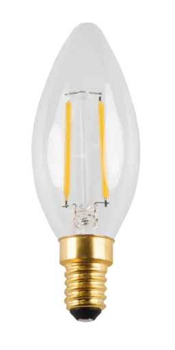 [8204201] E14 LED Kaars C35 2W Helder 2700K Dimbaar