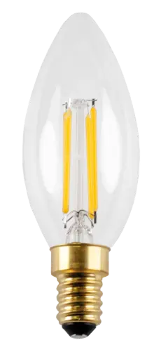 [8204202] E14 LED Kaars C35 4W Helder 2700K Dimbaar