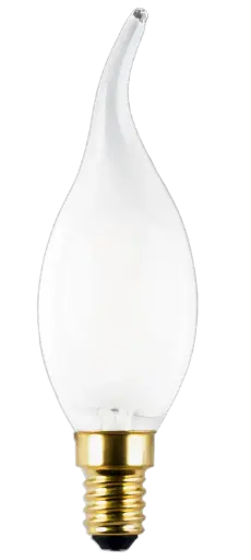 [8204211] E14 LED Flame C35 2W Frosted 2700K Dimmable