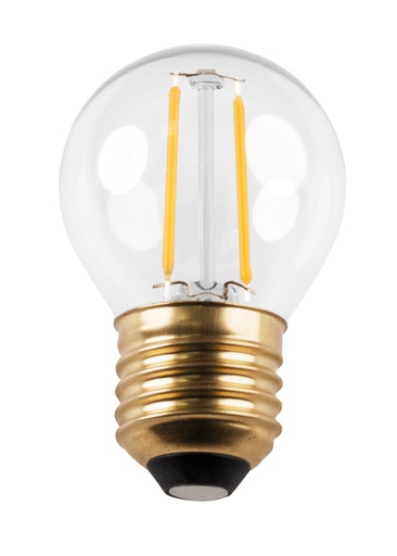 [8204220] E27 LED Kogellamp G45 2W Helder 2700K Dimbaar