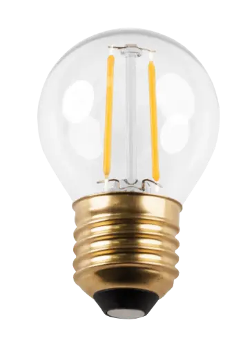 [8204220] E27 LED Kogellamp G45 2W Helder 2700K Dimbaar