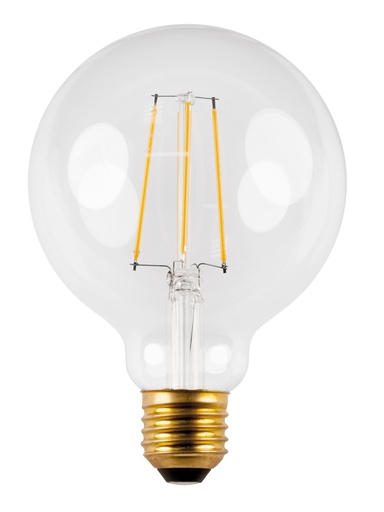 [8204240] E27 LED Globe G95 6W Helder 2500K Dimbaar