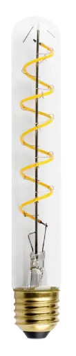 [8204246] E27 LED Tube Spiral T30 6W Clear 230V 2500K Dimbaar