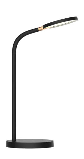 [3350022] NONI LED Bureaulamp 5,5W 3-staps dimbaar + QI lader zwart