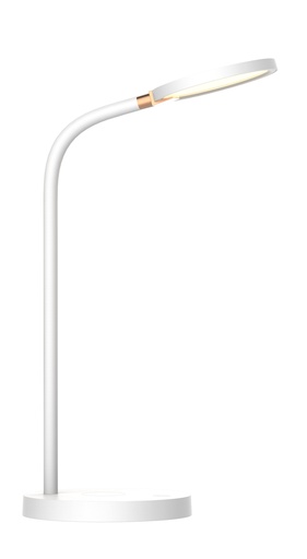 [3350023] NONI LED Bureaulamp 5,5W 3-staps dimbaar + QI lader wit