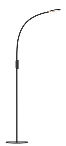 [3350025] NONI LED Vloerlamp 5W 5-staps dimbaar zwart