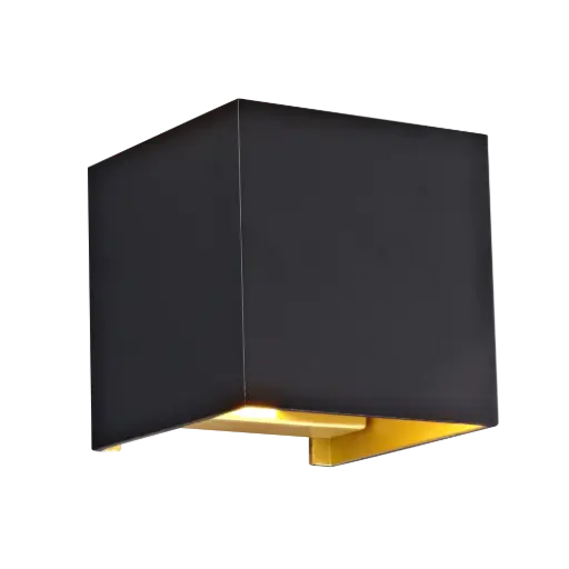 [4014402] TOKO Wandlicht zwart / goud G9 excl (max 40W)