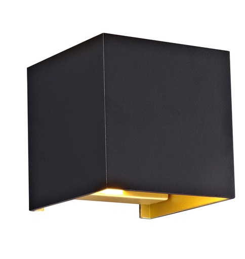 [4014402] TOKO Wandlicht zwart / goud G9 excl (max 40W)