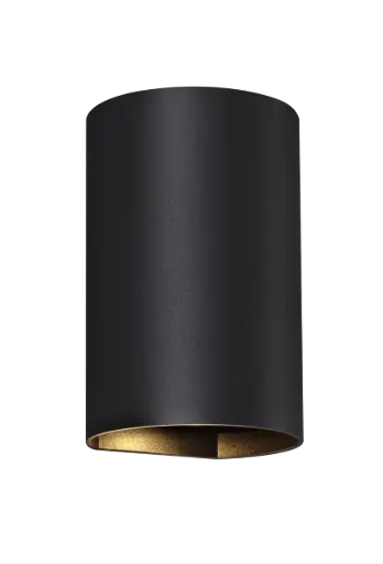 [4014416] RADU Wandlicht zwart rond 2xGU10 excl (max 50W)
