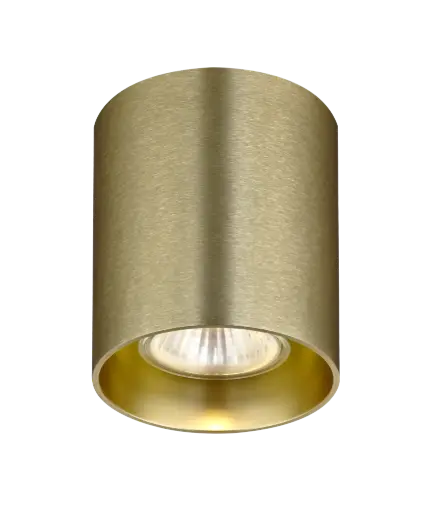 [4014453] BABAR Plafondlicht geborsteld goud rond 1xGU10 excl (max 50W)
