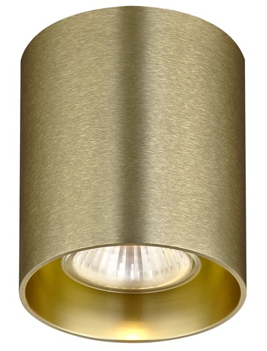 [4014453] BABAR Plafondlicht geborsteld goud rond 1xGU10 excl (max 50W)