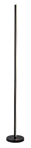 [3435048] GURI LED Vloerlamp 45W 3000K Zwart Dimbaar
