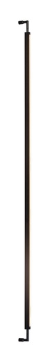 [3435049] GURI LED Wandlicht 40W 3000K Zwart Dimbaar