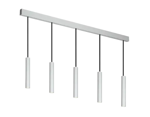 [4014358] LOPAL 5L 5x 4,5W LED pendel wit