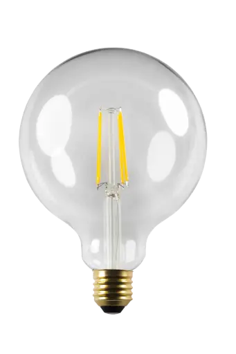 [8204239] E27 LED Globe G125 6W Helder 2500K Dimbaar