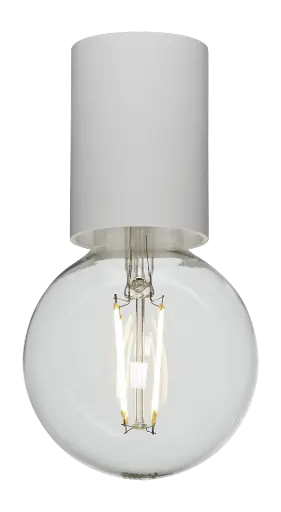 [4014470] BABU Plafondlicht wit 1x E27 excl (Ø56x90)