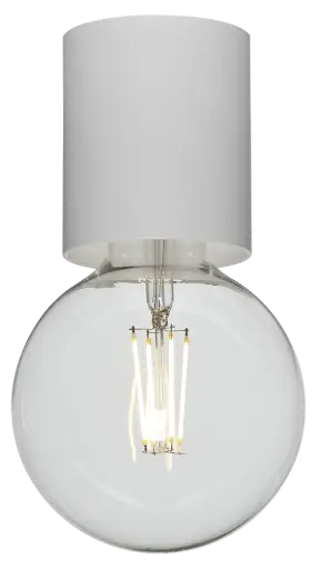 [4014480] BABU Plafondlicht wit 1x E27 excl (Ø80x84)